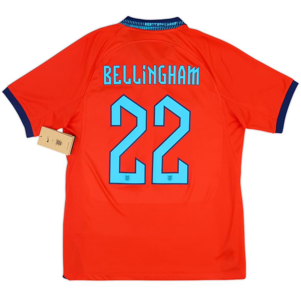 2022-23 England Away Shirt Bellingham #22 (M)