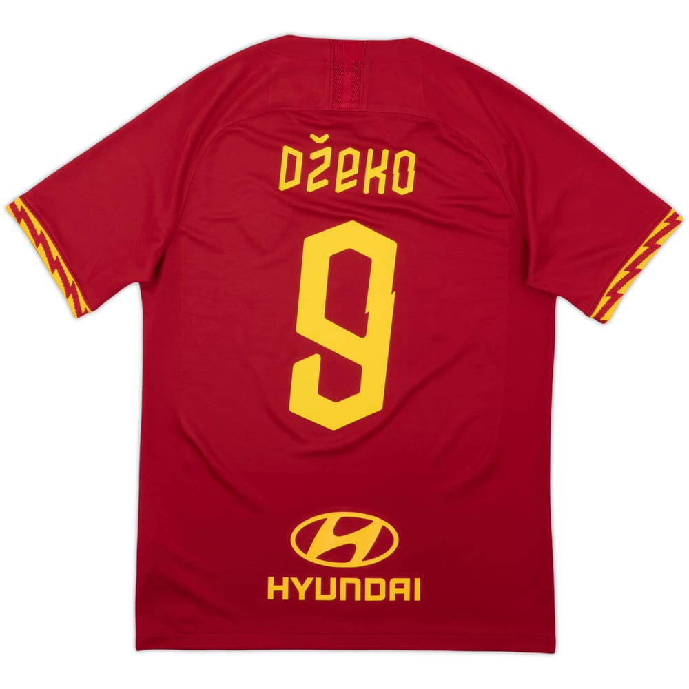 2019-20 Roma Home Shirt Dzeko #9 - 8/10 - (M)