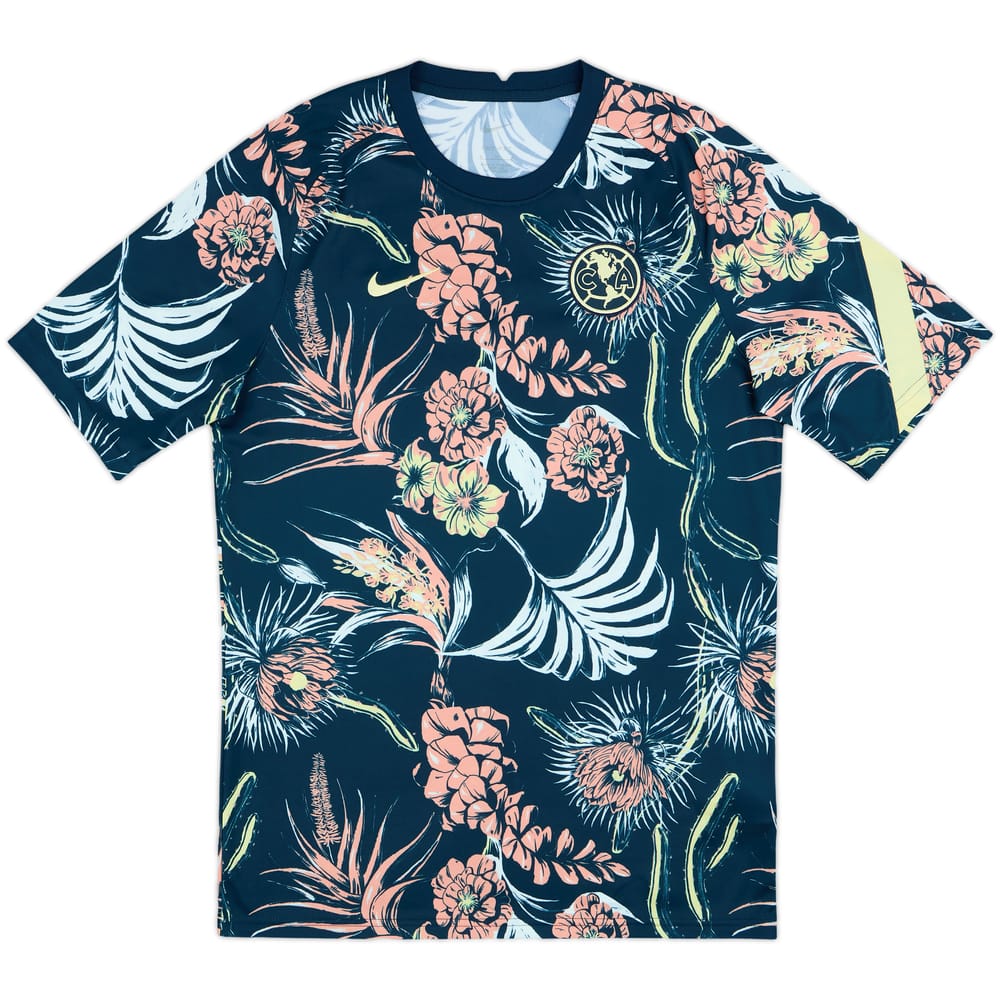 2021-22 Club America Nike Pre-Match Training Shirt - 8/10 - (M)