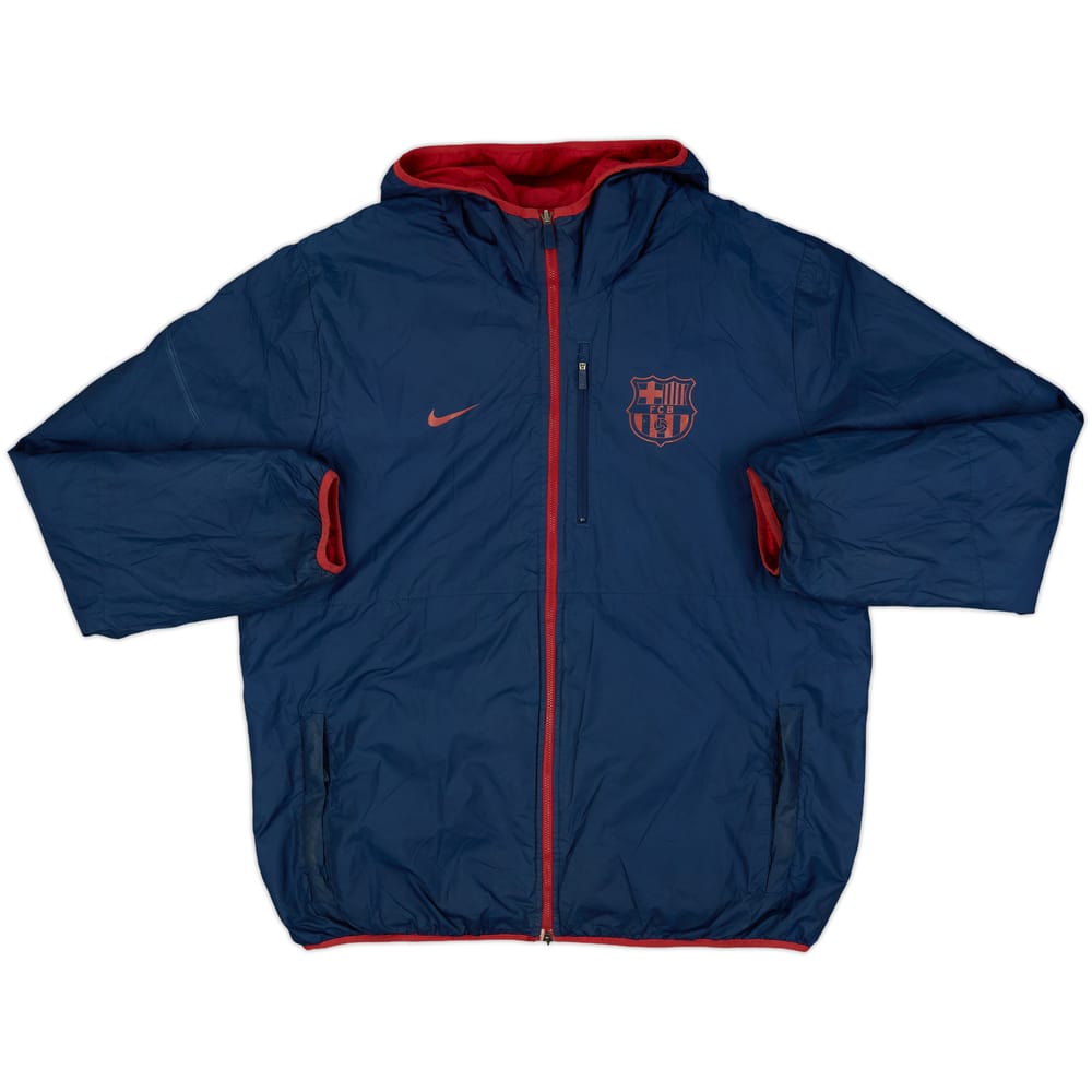 2013-14 Barcelona Nike Reversible Padded Bench Coat - 7/10 - (XL)