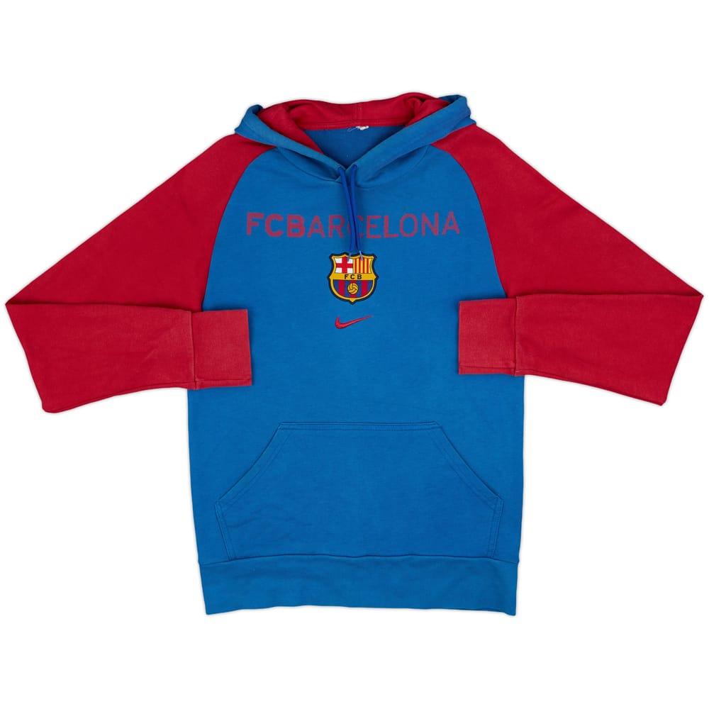 2009-10 Barcelona Nike Hooded Top - 6/10 - (M)