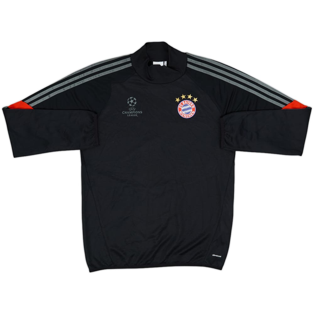 2014-15 Bayern Munich adidas CL Drill Top - 8/10 - (L)