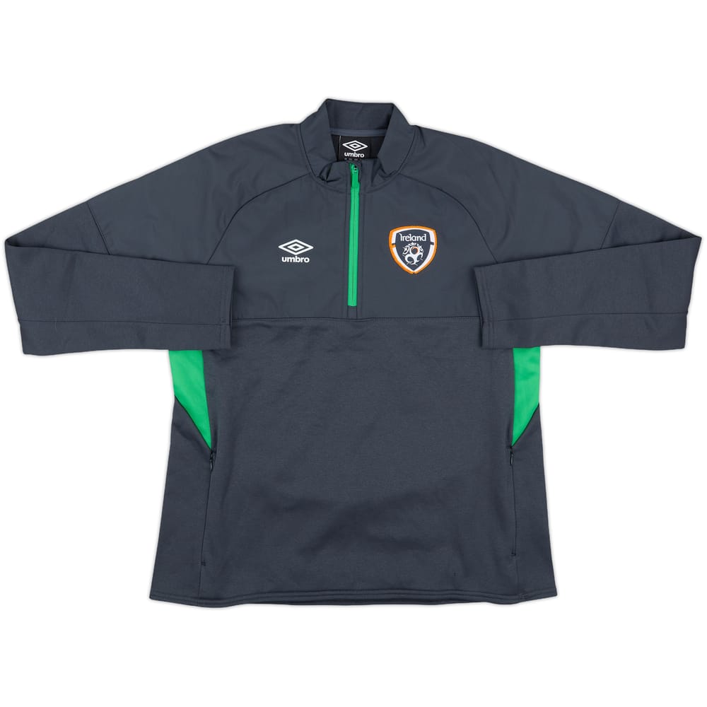 2016-17 Ireland Umbro 1/4 Zip Drill Top - 8/10 - (Women's M)