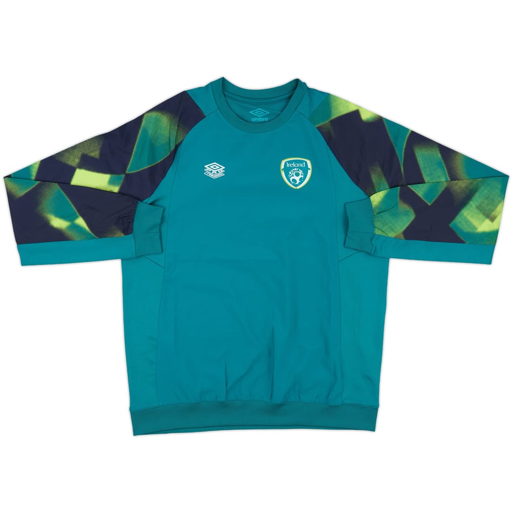 2021-22 Ireland Umbro Drill Top - 8/10 - (Women's M)