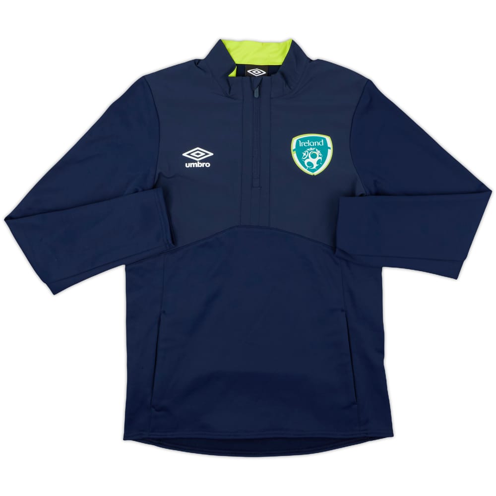 2016-17 Ireland Umbro 1/4 Zip Training Top - 8/10 - (XL)