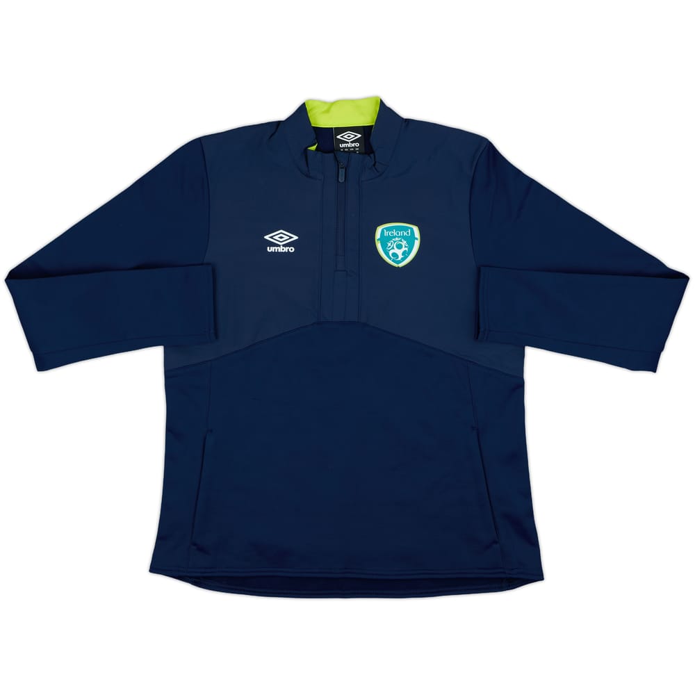 2021-22 Ireland Umbro 1/4 Zip Training Top - 7/10 - (L.Boys)