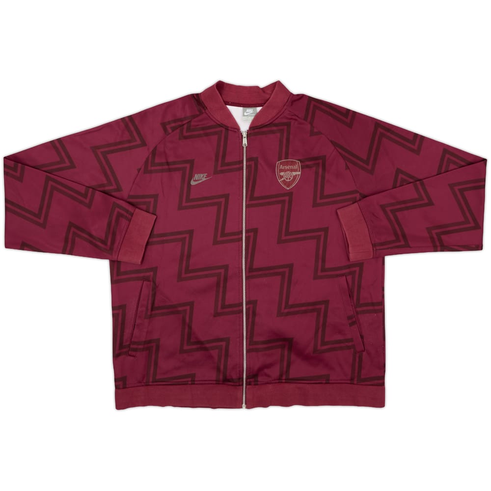2009-10 Arsenal Nike Track Jacket - 8/10 - (XXL)