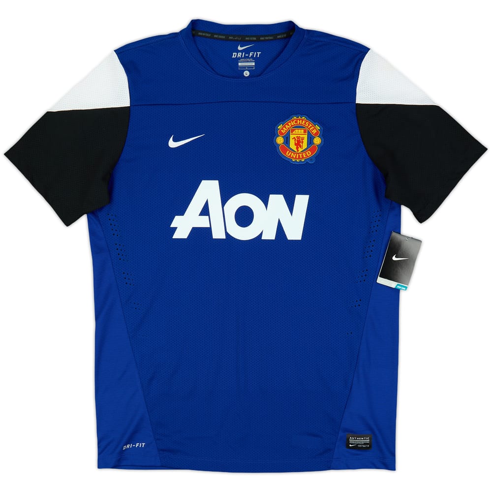 2013-14 Manchester United Player Issue Nike Training Shirt (L)