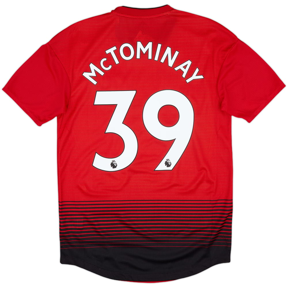 2018-19 Manchester United Player Issue Home Shirt McTominay #39 (S)