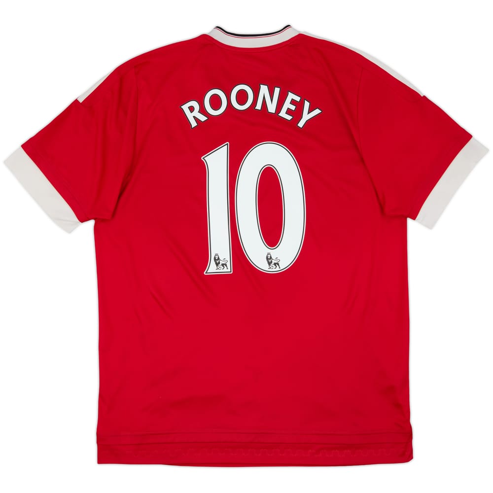 2015-16 Manchester United Home Shirt Rooney #10 - 5/10 - (L)