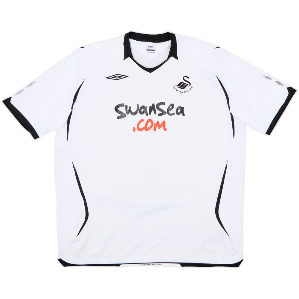 2008-09 Swansea Home Shirt - 7/10 - (XXL)