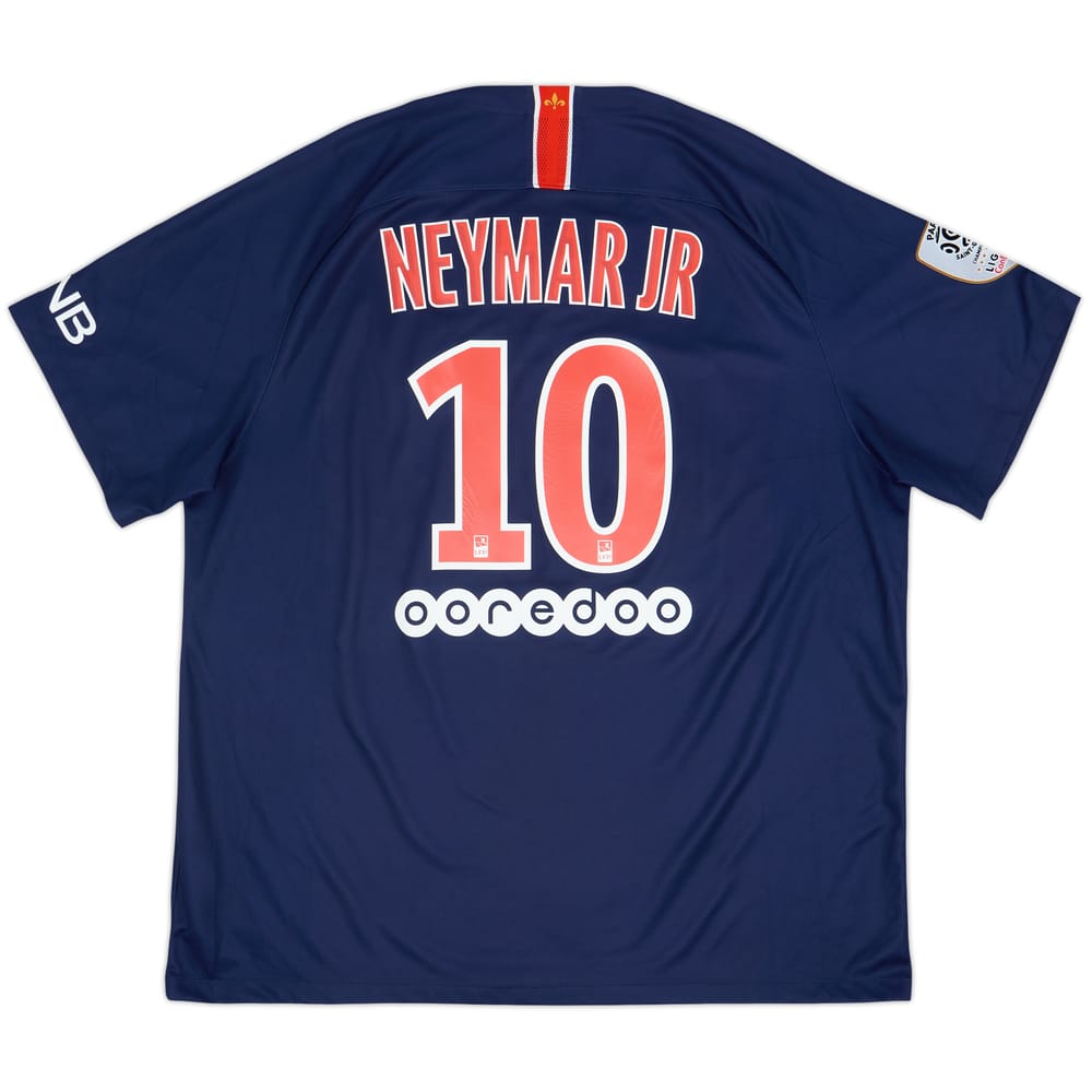 2018-19 Paris Saint-Germain Home Shirt Neymar Jr #10 - 8/10 - (XXL)