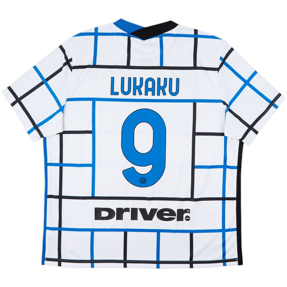 2020-21 Inter Milan Away Shirt Lukaku #9 - 8/10 - (XXL)