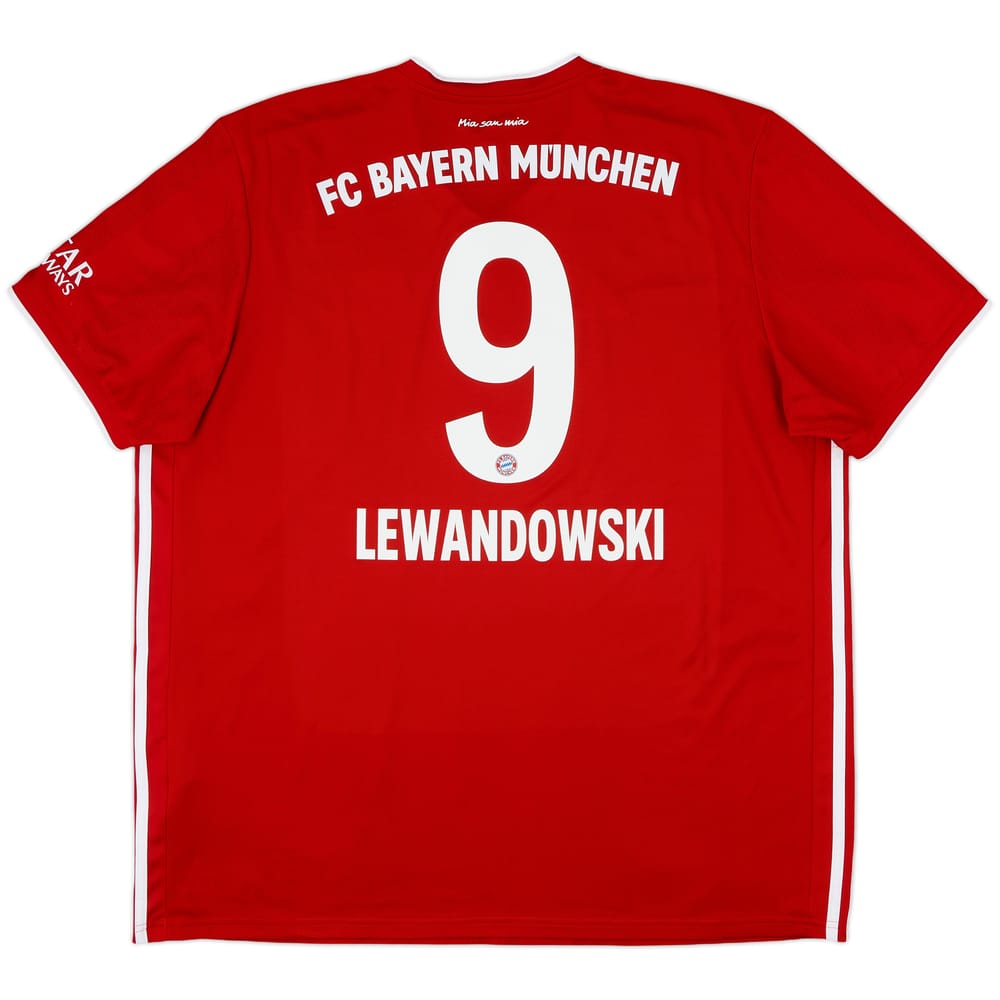 2020-21 Bayern Munich Home Shirt Lewandowski #9 - 10/10 - (XXL)