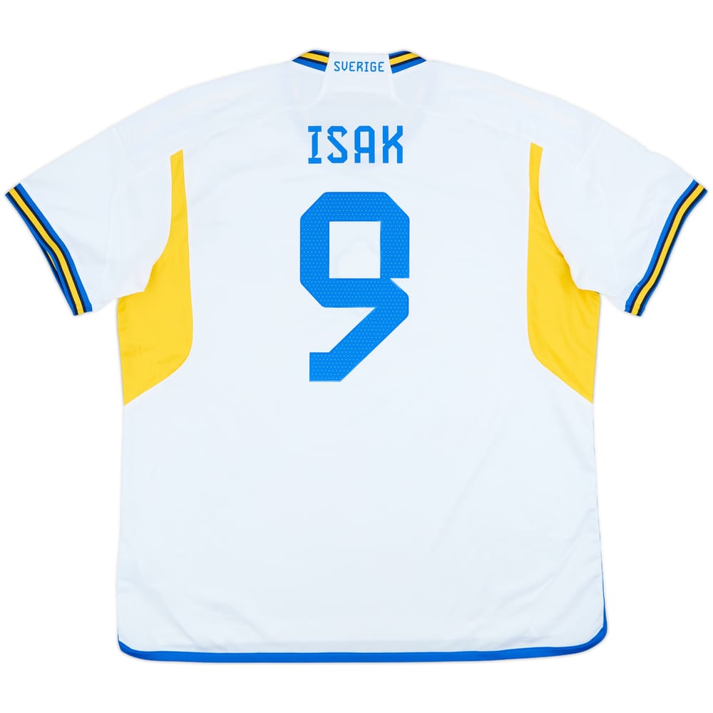2022-23 Sweden Away Shirt Isak #9 - 10/10 - (XXL)