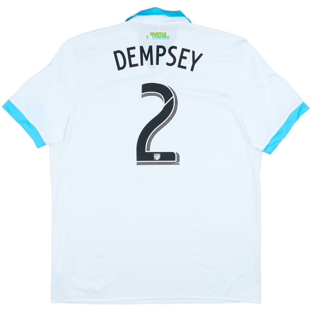 2017-18 Seattle Sounders Authentic Away Shirt Dempsey #2 - 6/10 - (XXL)