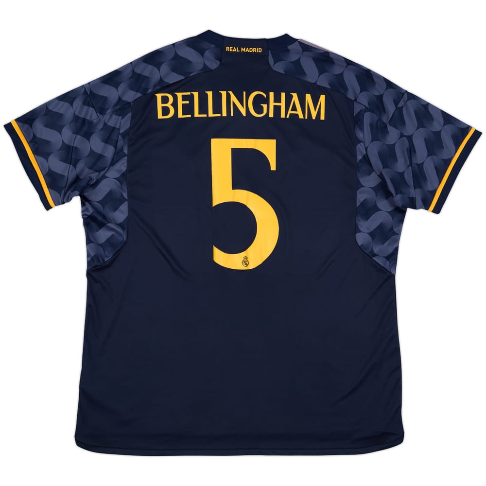 2023-24 Real Madrid Away Shirt Bellingham #5 - 8/10 - (XXL)