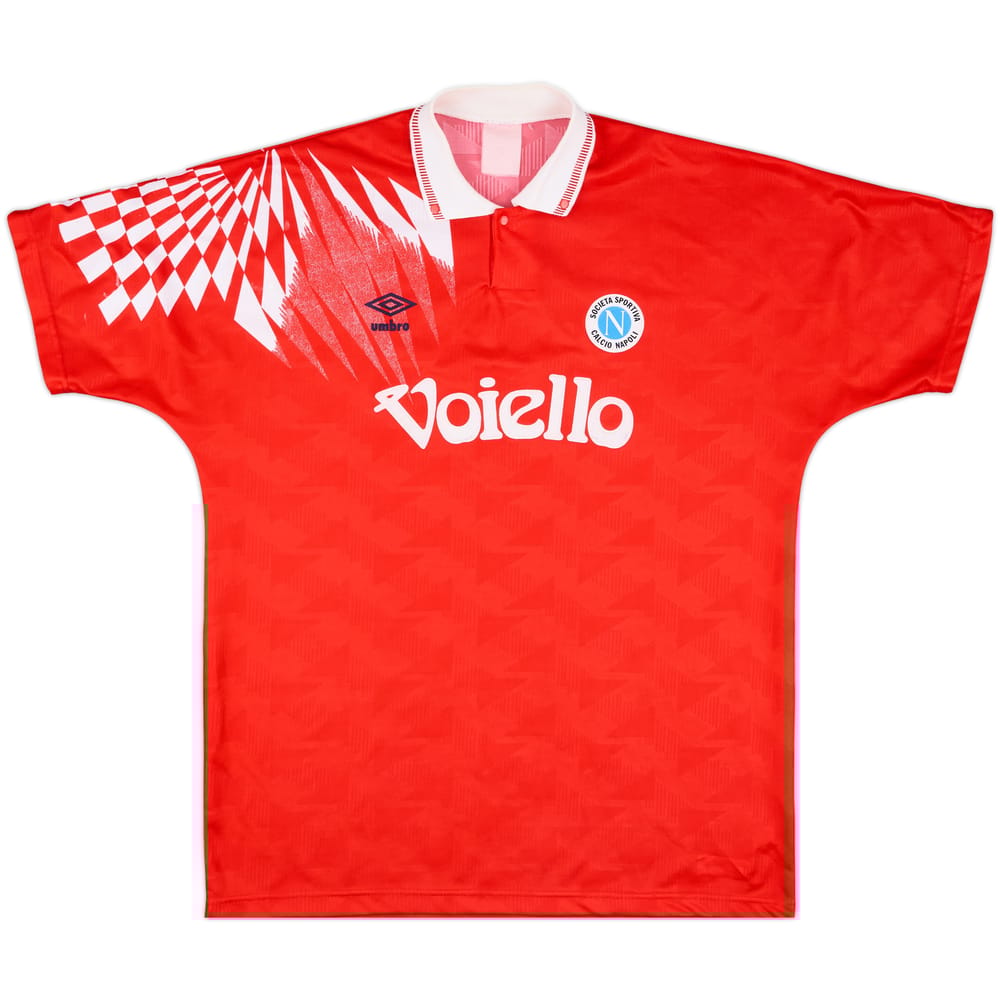 1991-93 Napoli Third Shirt - 8/10 - (XXL)