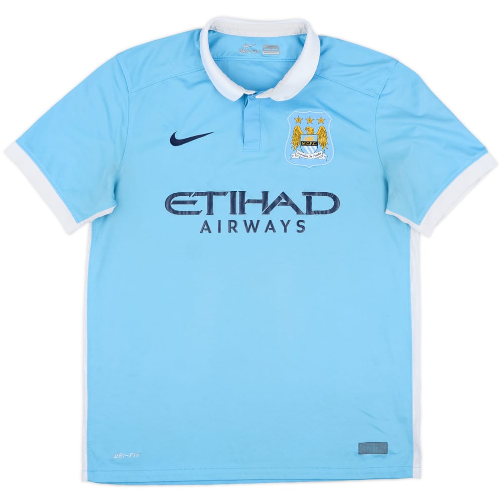 2015-16 Manchester City Home Shirt - 5/10 - (L)