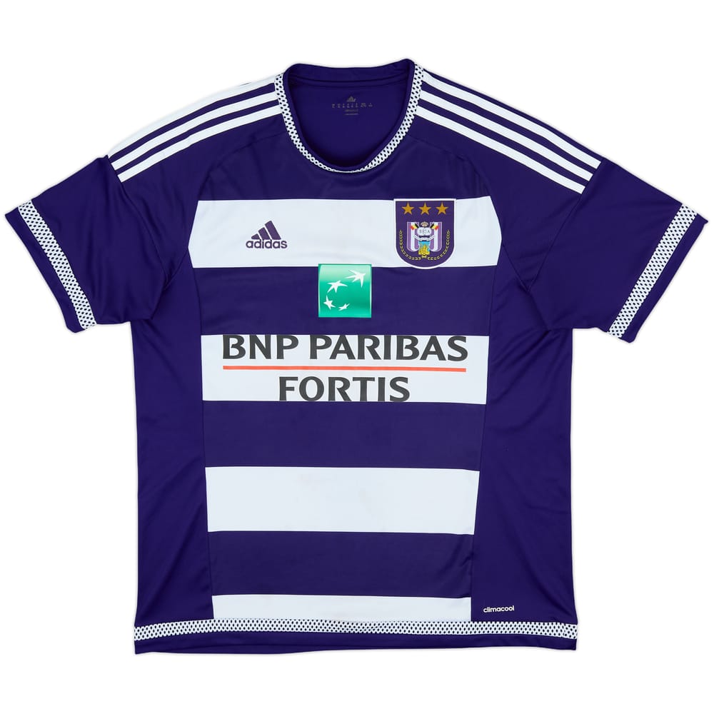 2015-16 Anderlecht Home Shirt - 5/10 - (XL)