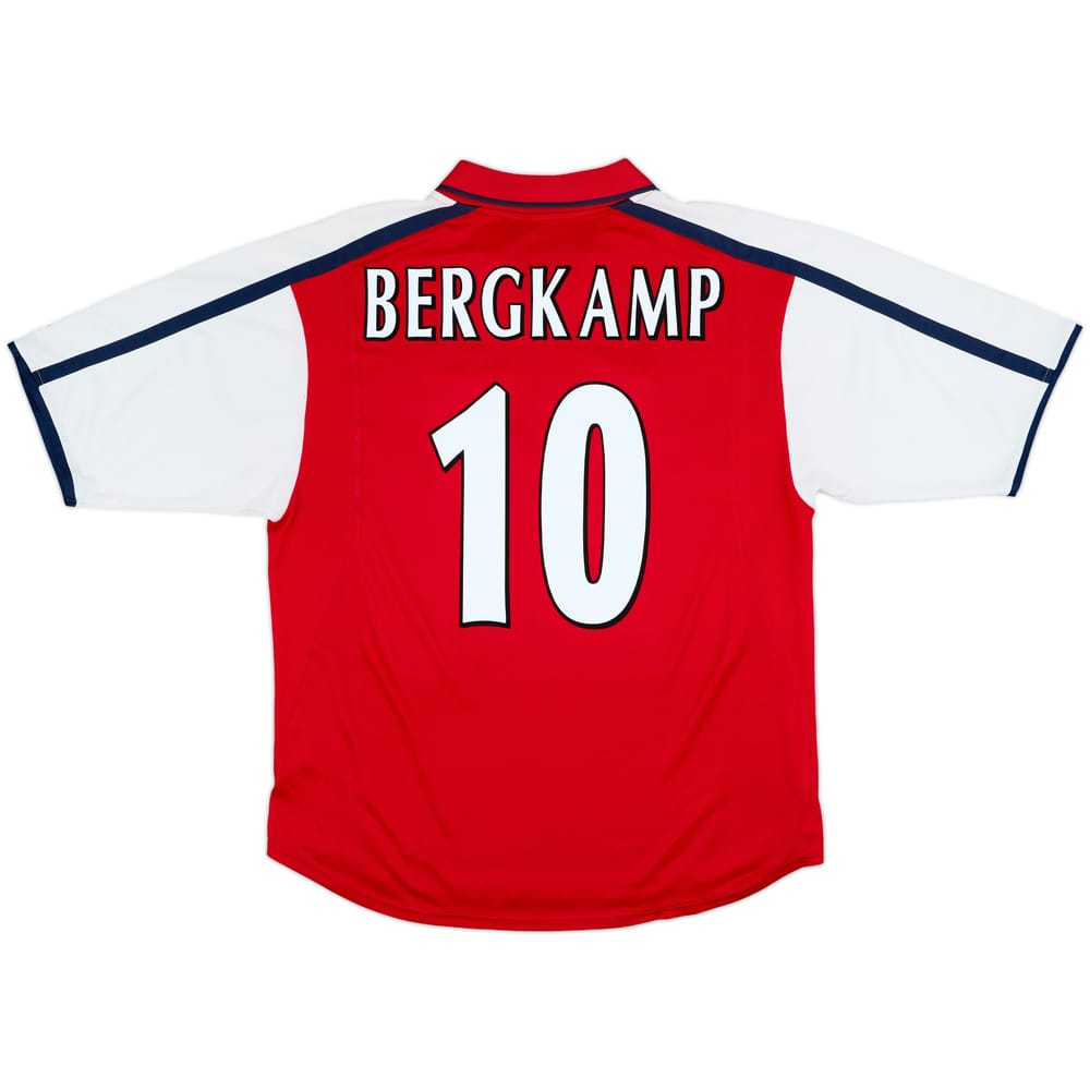 2000-02 Arsenal Home Shirt Bergkamp #10 - 5/10 - (XL)