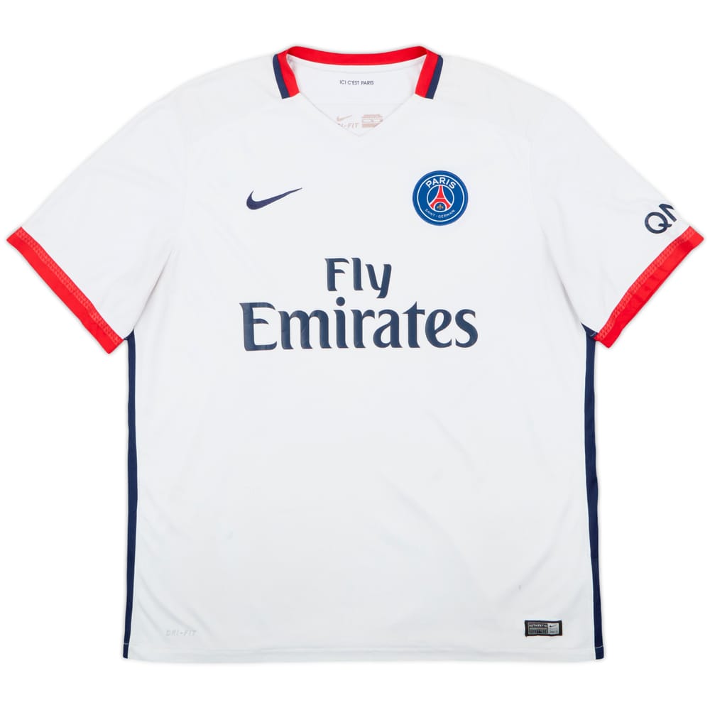 2015-16 Paris Saint-Germain Away Shirt - 5/10 - (XL)