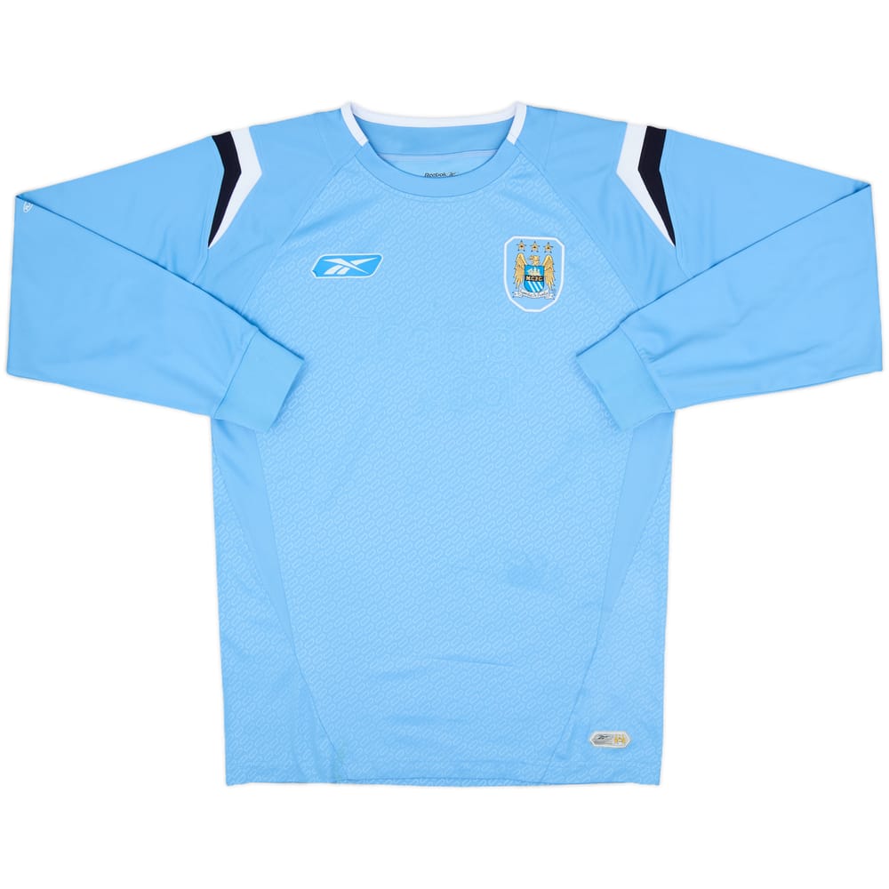 2004-05 Manchester City Home L/S Shirt - 4/10 - (S)