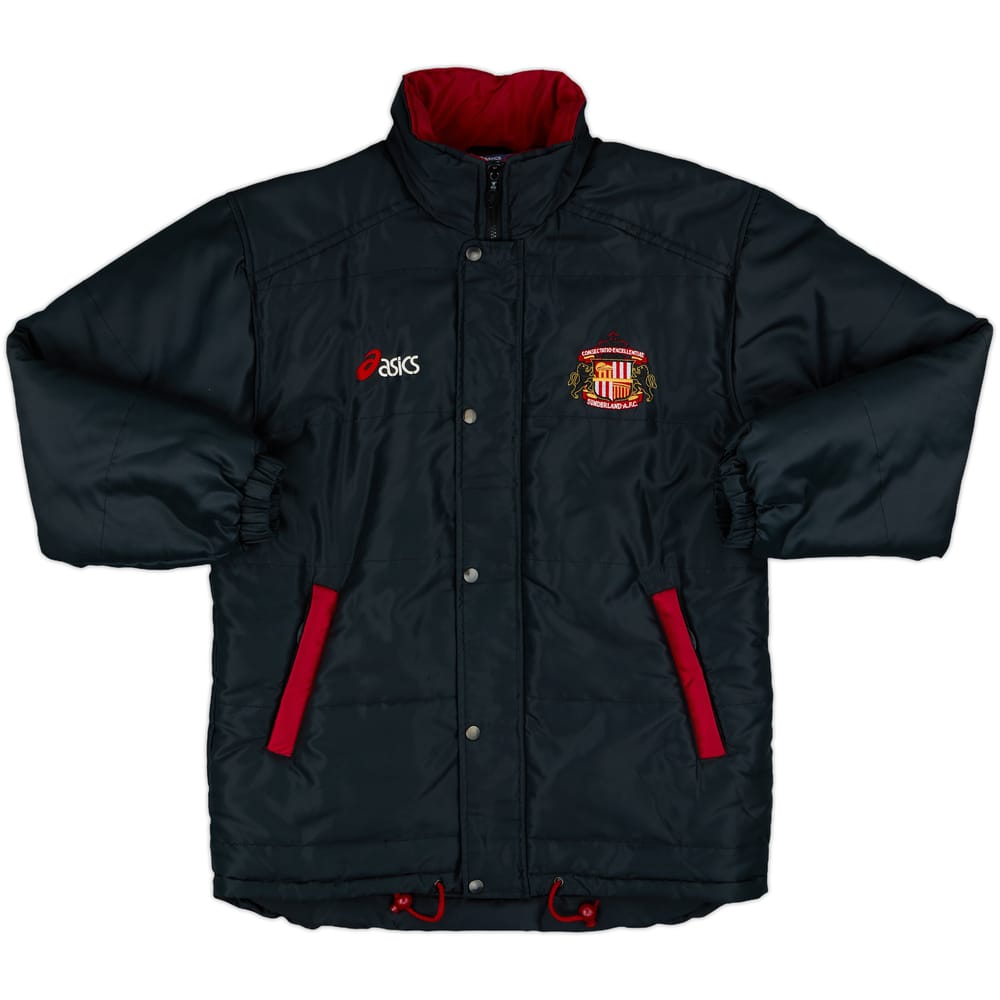 1997-00 Sunderland Asics Padded Bench Coat - 8/10 - (S)