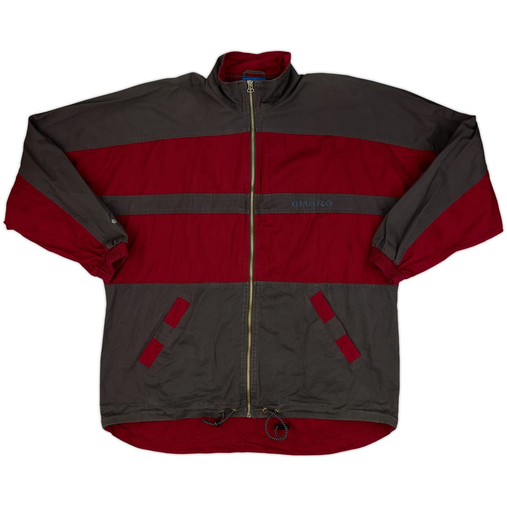 1996-97 Manchester United Umbro Denim Track Jacket - 9/10 - (XL)