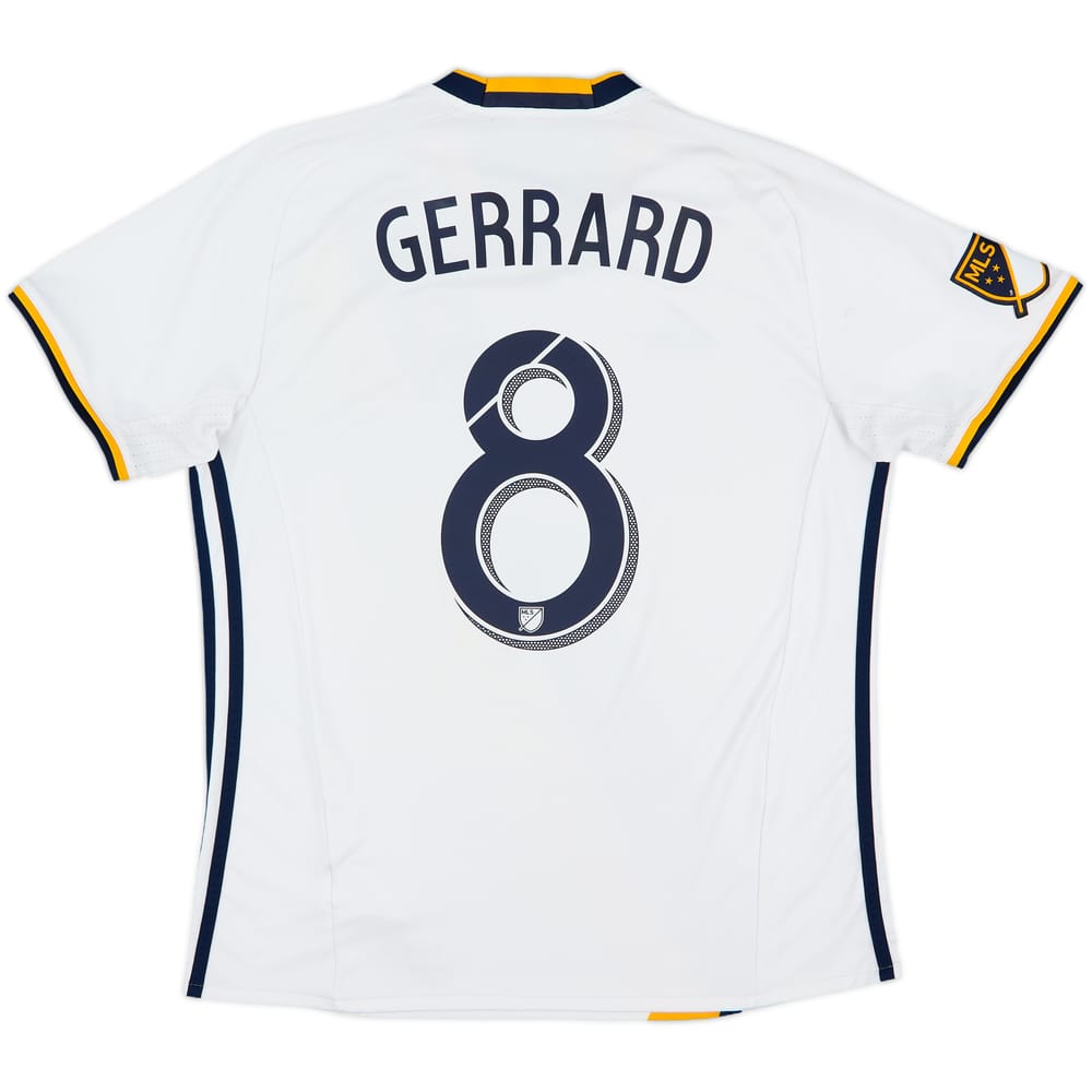2016-17 LA Galaxy Home Shirt Gerrard #8 - 6/10 - (M)