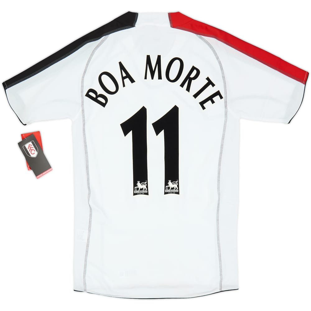 2005-06 Fulham Home Shirt Boa Morte #11 (S)