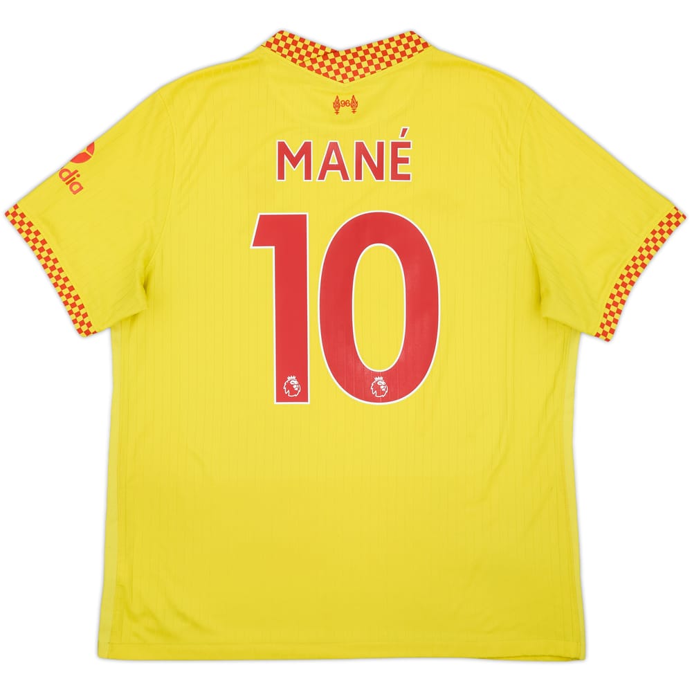 2021-22 Liverpool Third Shirt Mane #10 - 7/10 - (XL)