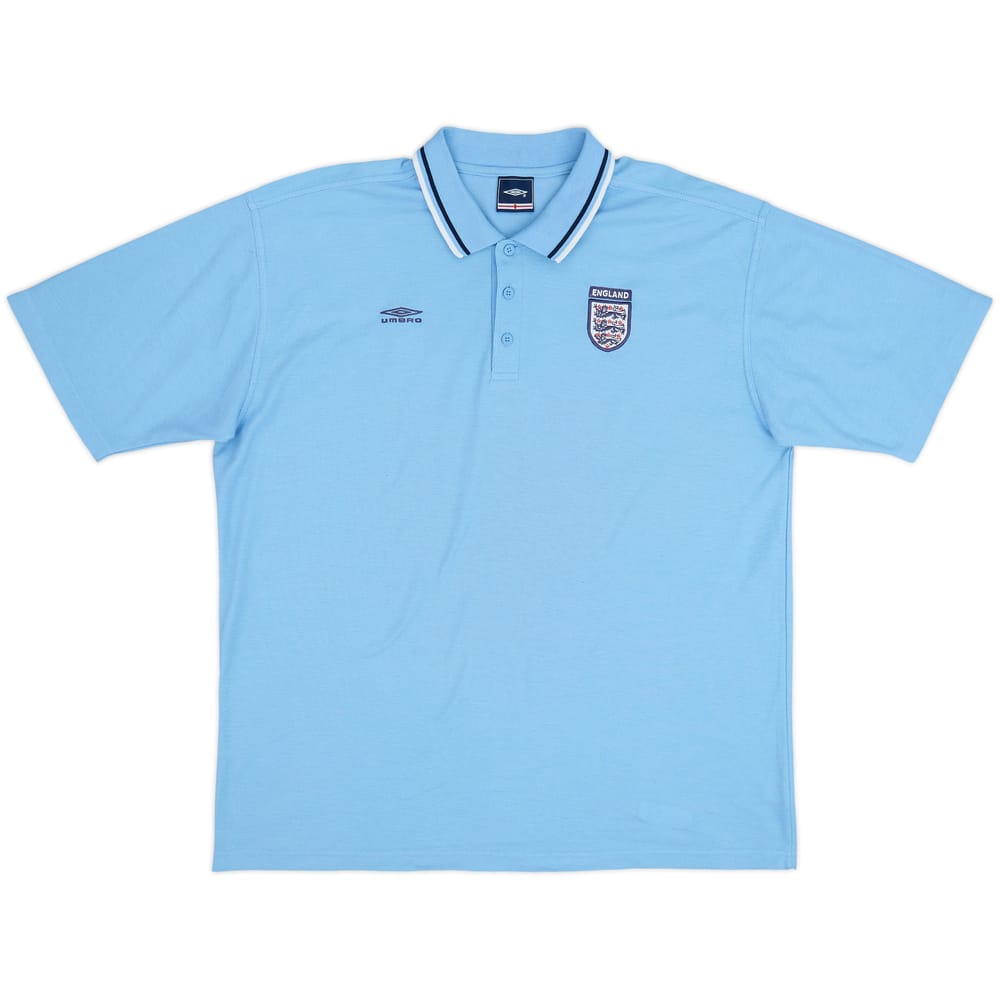 2002-04 England Umbro Polo Shirt - 8/10 - (XXL)