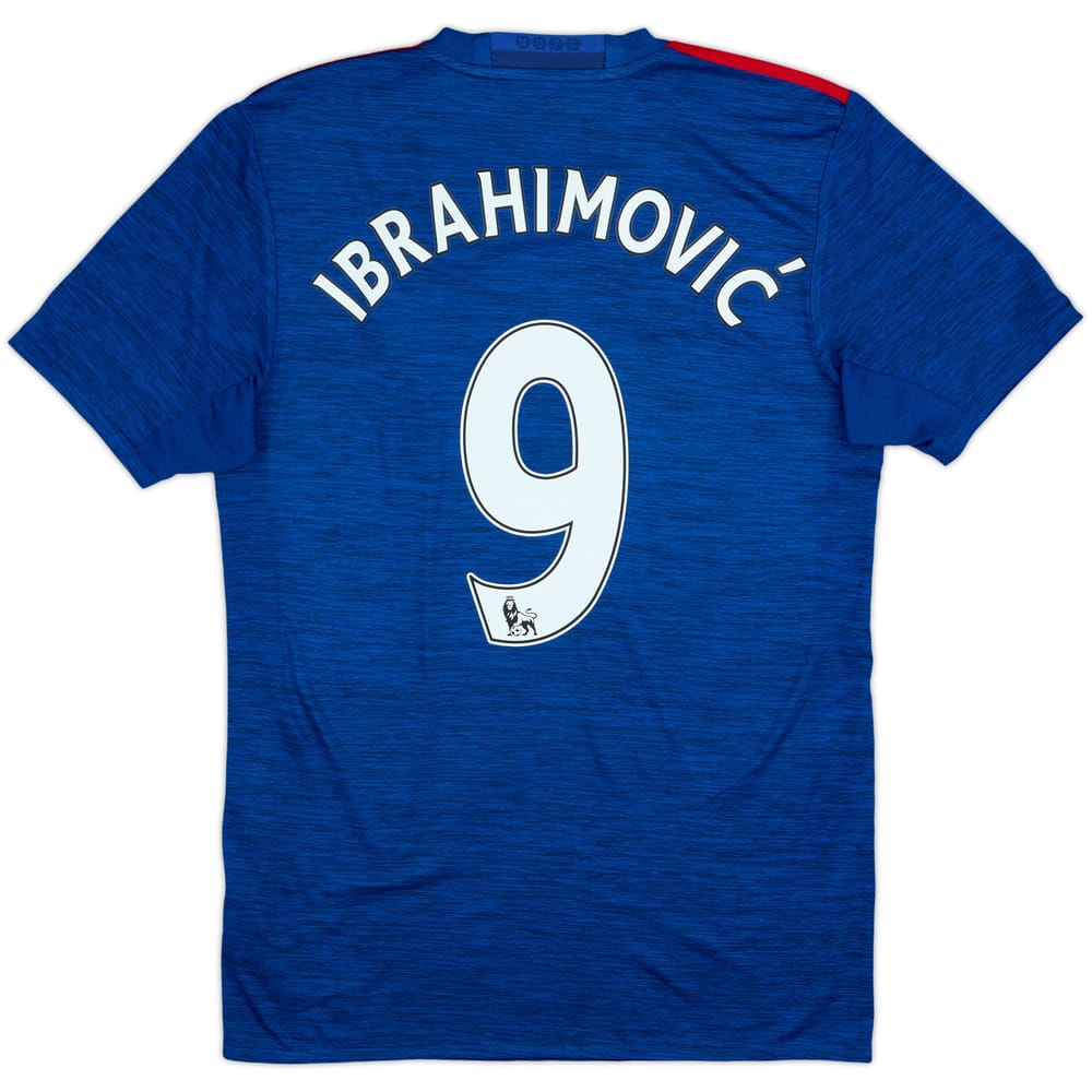 2016-17 Manchester United Away Shirt Ibrahimovic #9 - 7/10 - (S)