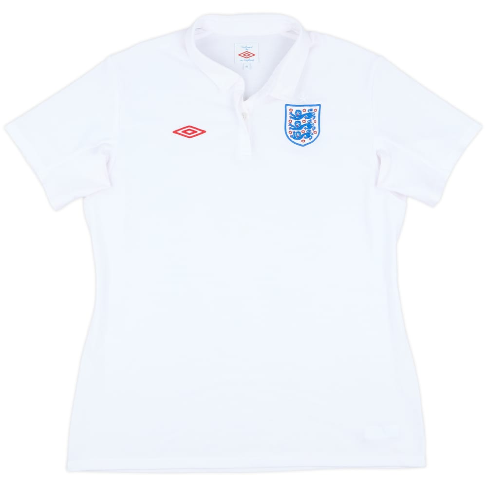 2009-10 England Home Shirt - 8/10 - (Women's L)