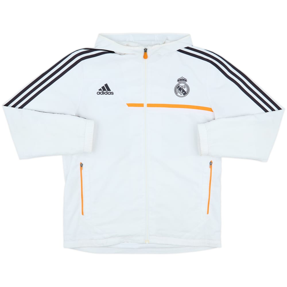 2013-14 Real Madrid adidas Hooded Track Jacket - 7/10 - (L)