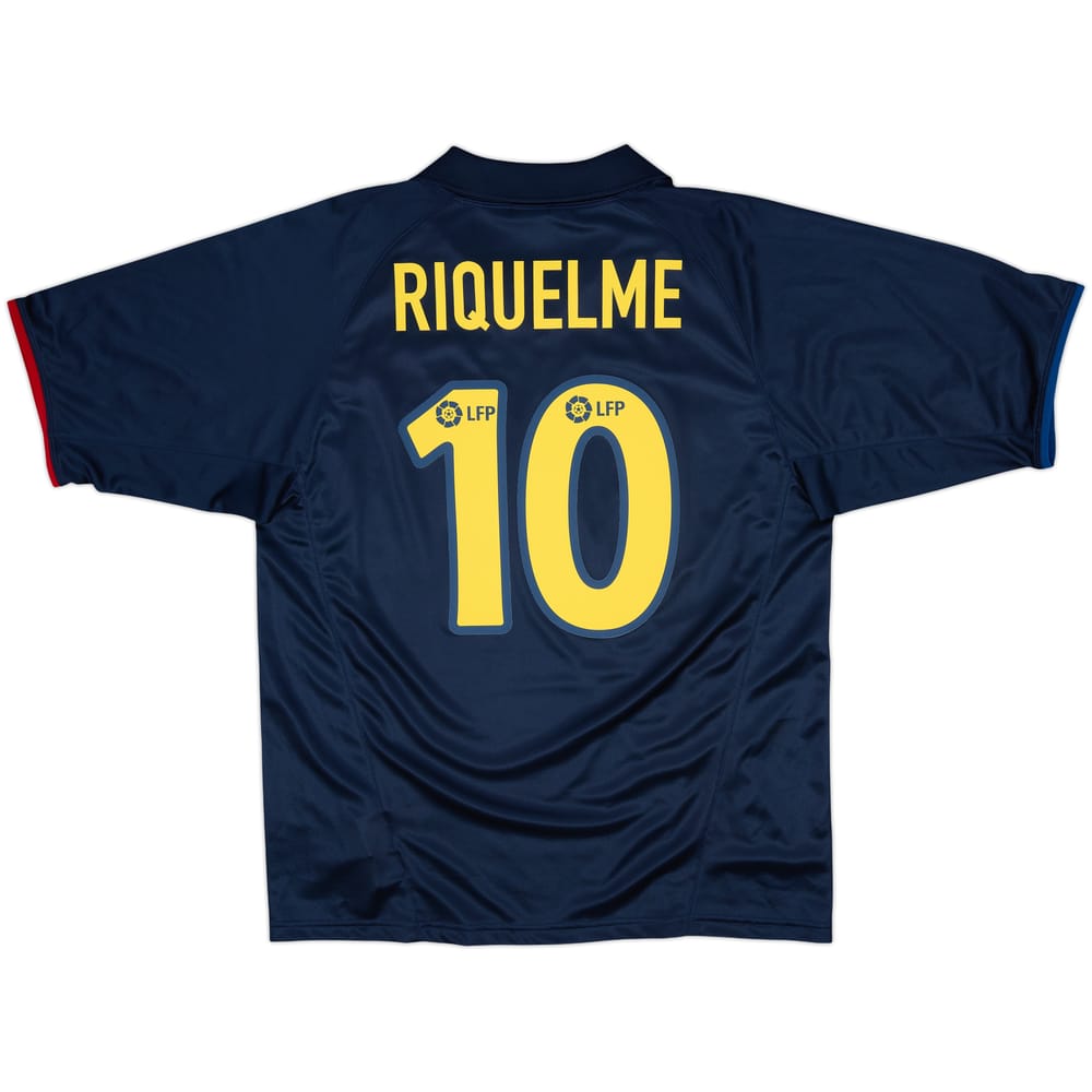 2002-03 Barcelona Basic Away Shirt Riquelme #10 - 10/10 - (L)