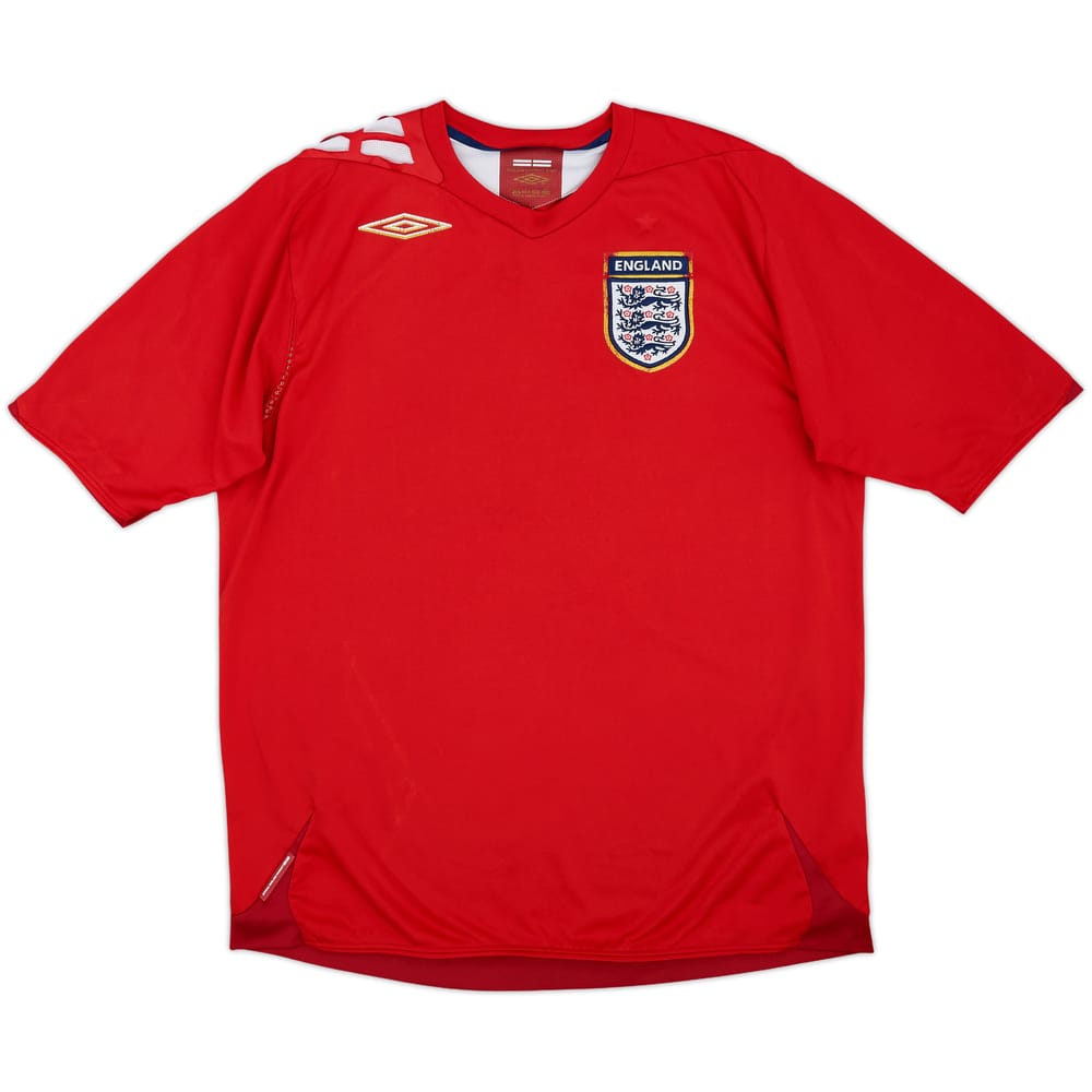 2006-08 England Away Shirt - 4/10 - (L)