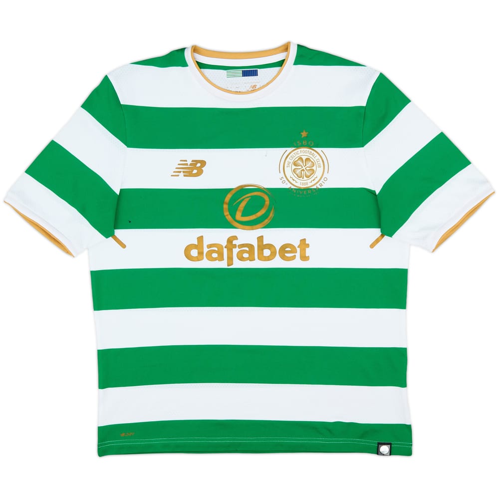 2017-18 Celtic 'Lisbon Lions 50th Anniversary' Home Shirt - 5/10 - (M)