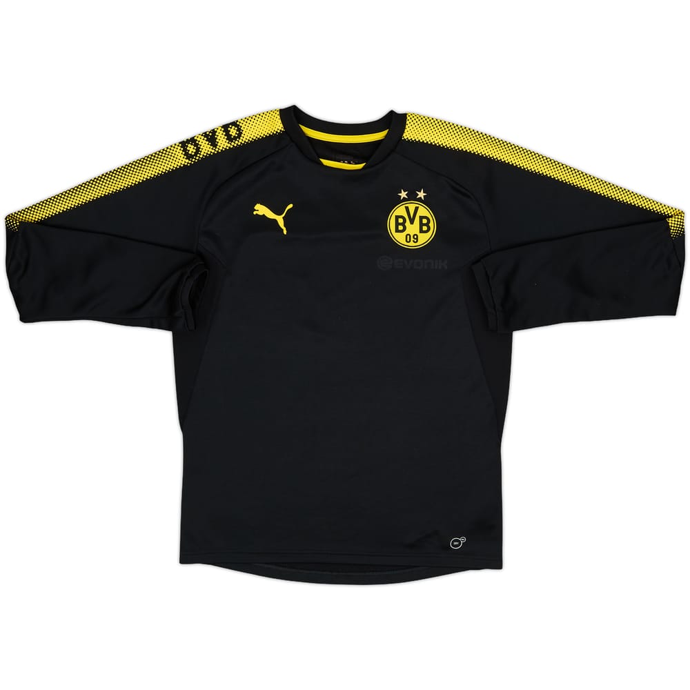 2017-18 Borussia Dortmund Puma Sweat Top - 4/10 - (XL.Boys)