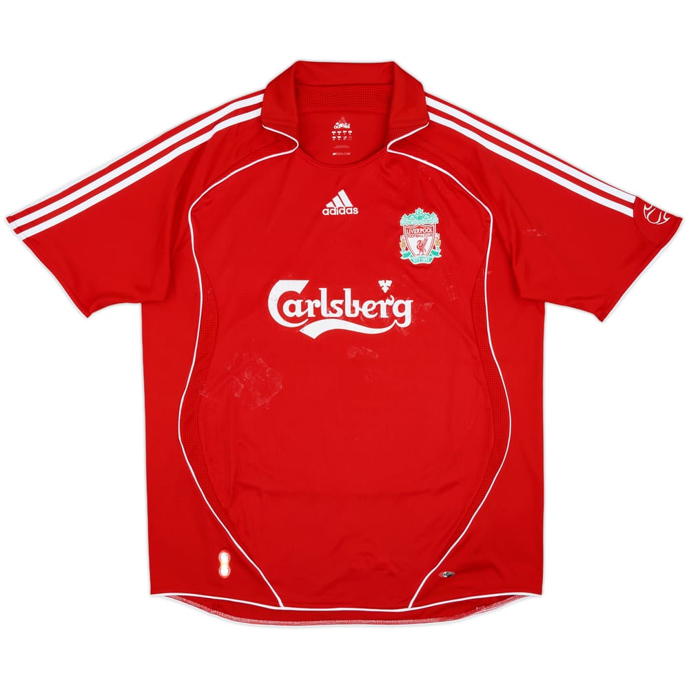 2006-08 Liverpool Home Shirt - 5/10 - (XL)