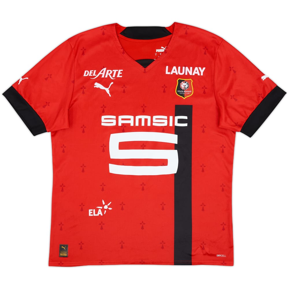 2022-23 Stade Rennais Home Shirt - 8/10 - (L)