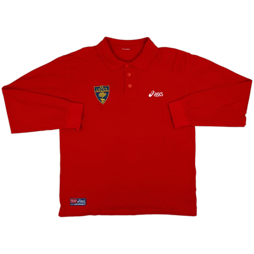 2005-06 Lecce Asics L/S Polo Shirt - 7/10 - (L)