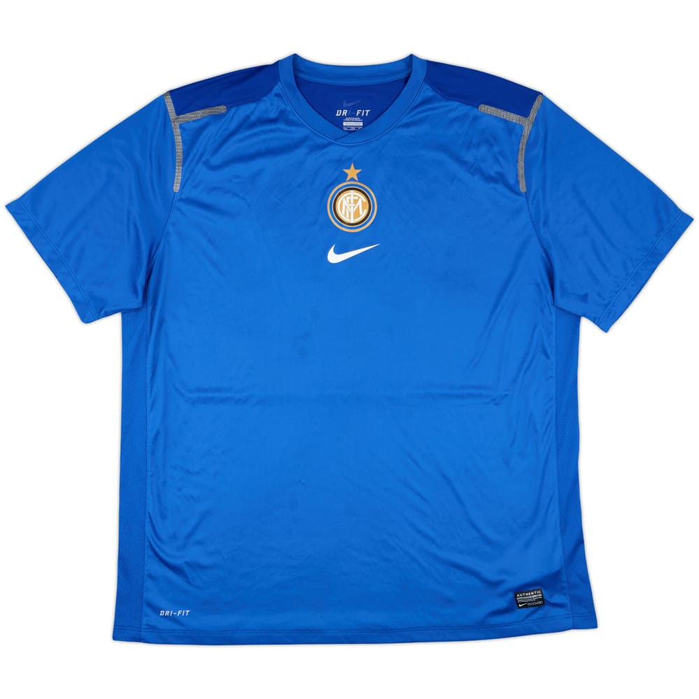 2012-13 Inter Milan Authentic Nike Training Shirt - 9/10 - (XXL)