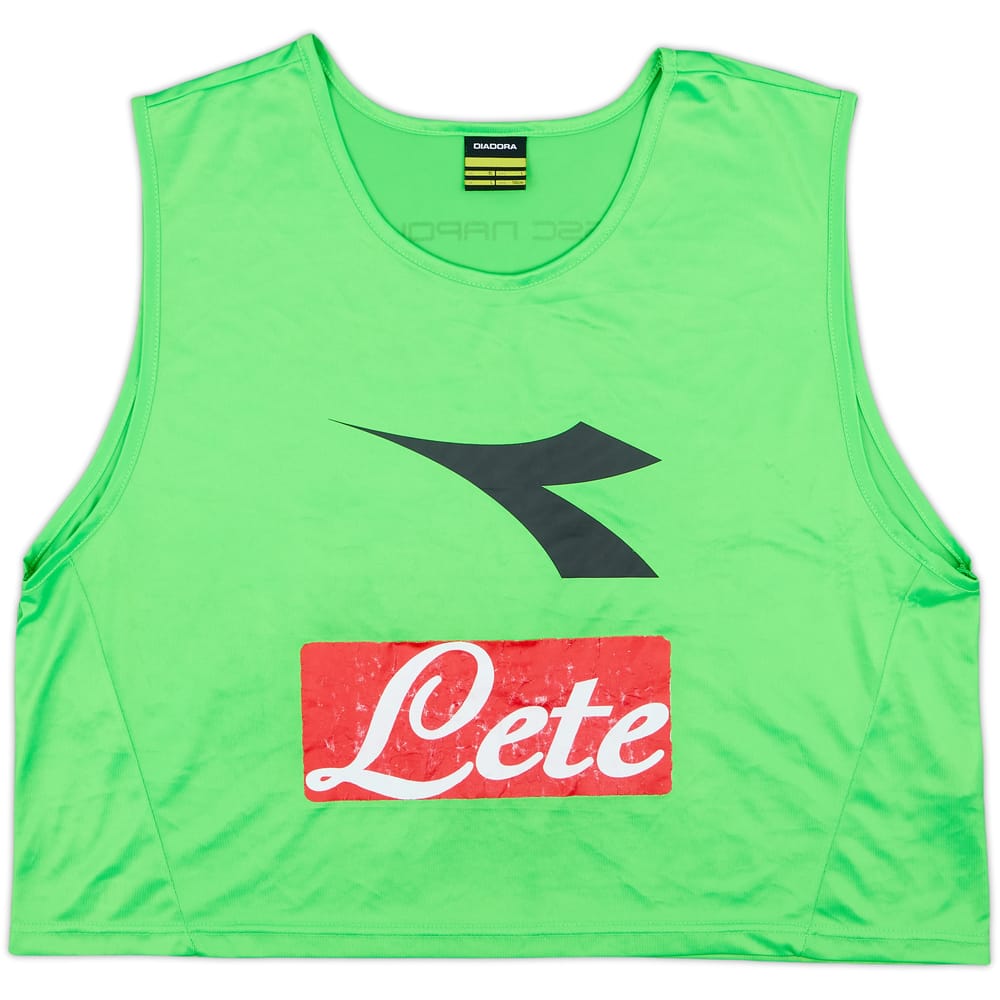 2008-09 Napoli Diadora Training Bib - 5/10 - (L)