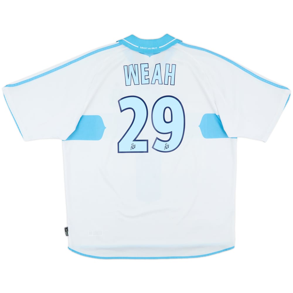 2000-01 Olympique Marseille Home Shirt Weah #29 - 5/10 - (XL)