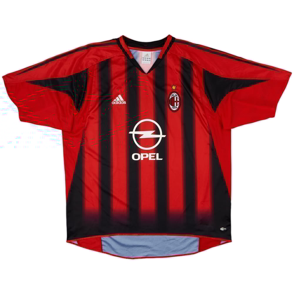 2004-05 AC Milan Home Shirt - 9/10 - (XL)