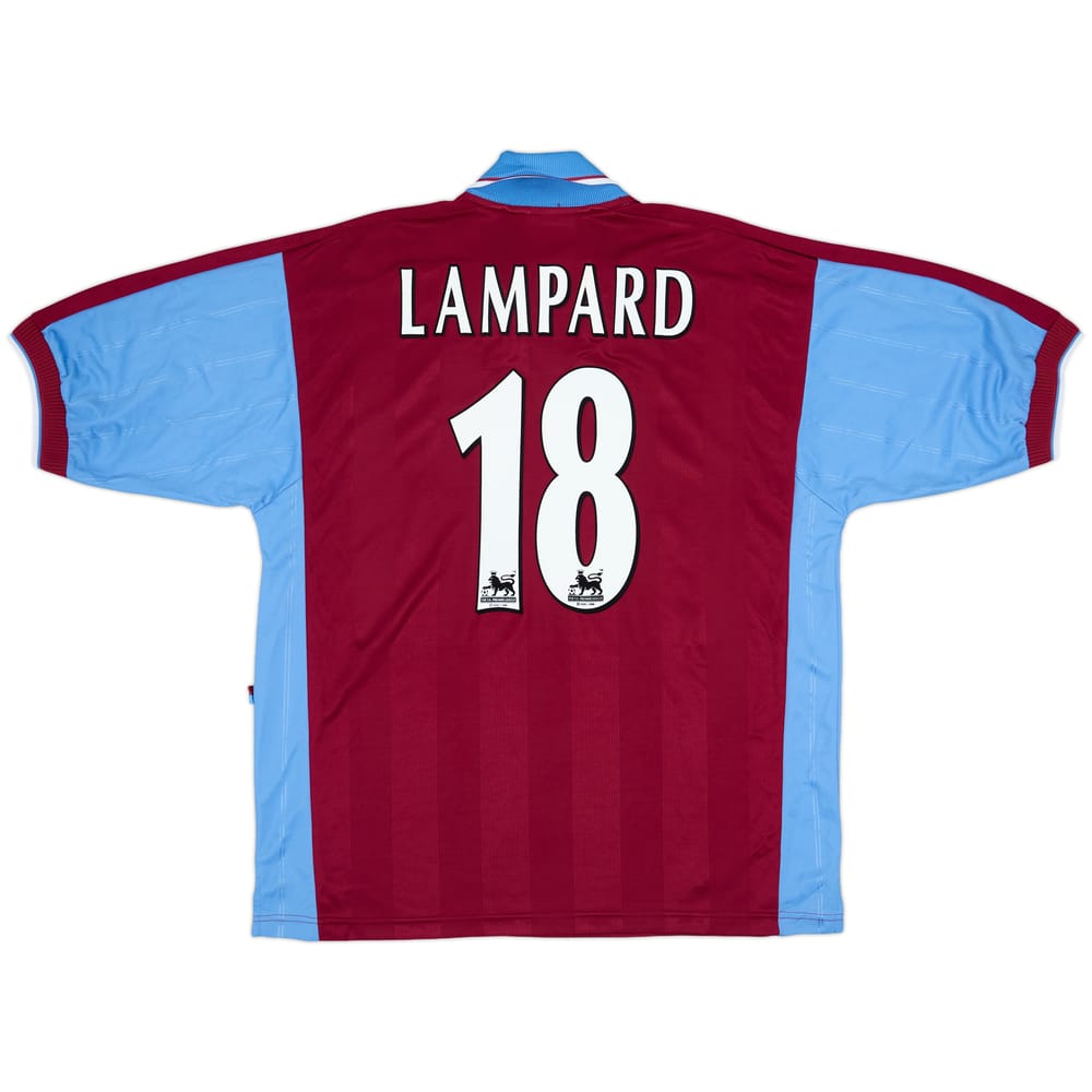 1997-98 West Ham Home Shirt Lampard #18 - 10/10 - (XL)