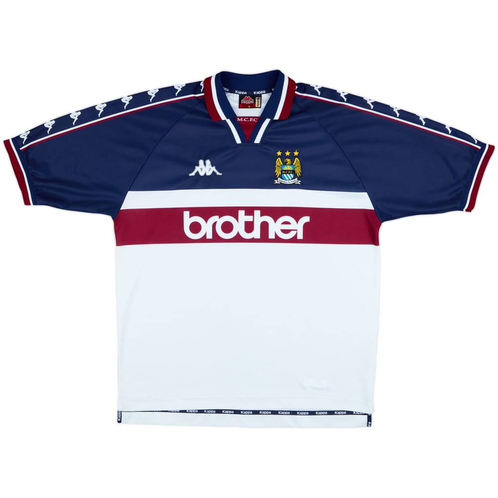 1997-98 Manchester City Away Shirt - 9/10 - (XL)