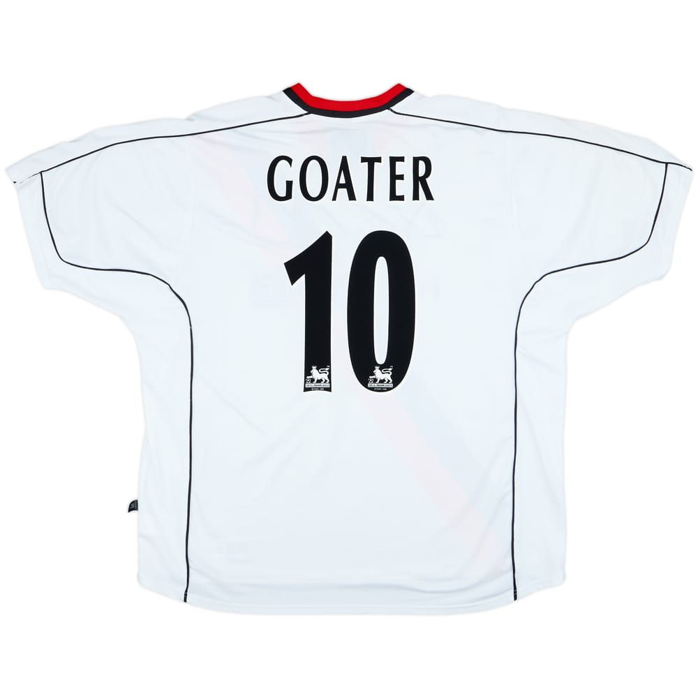 2002-03 Manchester City Away Shirt Goater #10 - 6/10 - (XXL)
